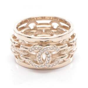 Chanel Cc Logo Ring Metal #246808C14B